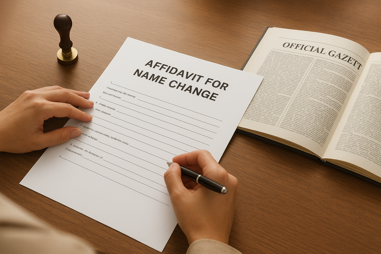 How to change your name legally in India